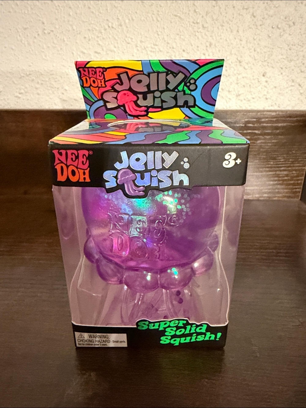 NeeDoh Jelly Squish - Purple